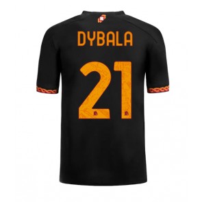 AS Roma Paulo Dybala #21 Alternativní Dres 2023-24 Krátký Rukáv